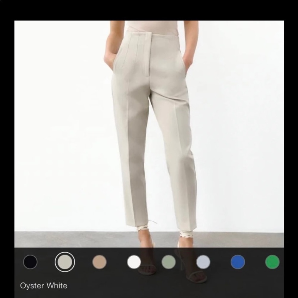 Zara High waist pants